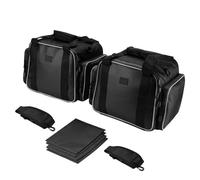 PASPRT for Trike Glide Trunk 2009-2020 for Street Universal Waterproof Motorcycle Tail Bag Backpack Luggage Saddle Inner Bags Motorbike Saddle Bags