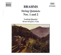 Pasquier:Ludwig 4Tet - BRAHMS: String Quintets Nos. 1 and 2