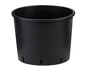 Pasquini & Bini Large Squat Plastic Container Plant Pot - Size: 15l