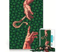 Pass Joints Hands of God 1000 Piece Jigsaw Puzzles for Adults Teenagers Logic Toy Relax Time Precision Cut (38x26cm)