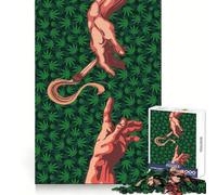 Pass Joints Hands of God 1000 Piece Jigsaw Puzzles for Adults Teenagers Logic Toy Relax Time Precision Cut (38x26cm)