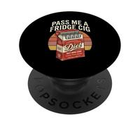 Pass Me A Fridge Cig Vintage Sunset Soda Funny PopSockets Adhesive PopGrip