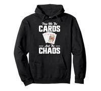 Pass Me The Cards And The Chaos Euchre Player Pullover Hoodie