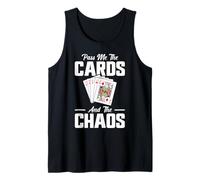 Pass Me The Cards and The Chaos Euchre Player Tank Top