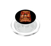 Pass The Pie & Nobody Gets Hurt Funny Thanksgiving Gnomes PopSockets PopGrip for MagSafe
