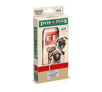Winning-Moves Dice Game Pass the Pugs - Party & Travel, First to 100 Points, Ages 12+