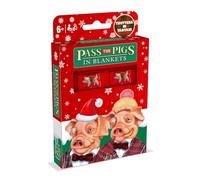 PASS THE PIGS in Blankets Dice Game, The classic party and travel game, Will you get a Leaning Jowler? A Double Snouter?, first to 100 points wins, great gift for ages 6 plus