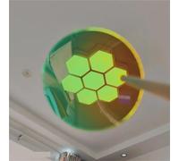 Pass Yellow Orange Lights 570nm To 610nm Center 590nm Narrow Bandpass Filter Glass(20mm)