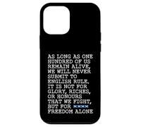 Passage From The Declaration Of Arbroath - But For Freedom Case for iPhone 12 mini