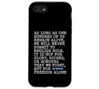 Passage From The Declaration Of Arbroath - But For Freedom Case for iPhone SE (2020) / 7/8