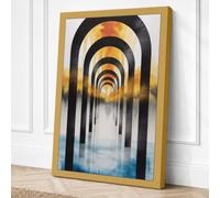 Passage of Light Canvas Wall Art Print 30x20 Inch