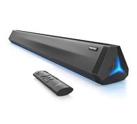 Passau Sound Bar 35 Inch Soundbar for Smart TV Speaker with Bluetooth 5.3 Opt/USB/AUX Connectivity, LED Display, 3 DSP Mode TV Sound Bars for Home Theater Audio PC Gaming Projector