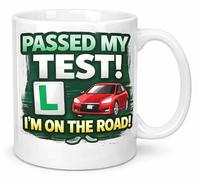 Passed My Test I'm On The Road Funny New Driver Coffee Mug Gift Mug