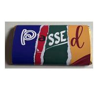 Passed, themed Novelty Chocolate Bar gift. Exam, Driving Test, Theory Test well done present. (One Size, Milk Chocolate)