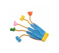 Passend Für Die Meisten | Interaktive Katzenspielhandschuhe Trainingshandschuhe | Indoor Outdoor (Sky Blue, 40cm)