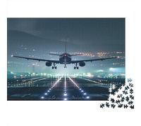 Passenger Aircraft 1000 Piece Jigsaw Puzzle for Adult Kids Toy Intellectual Game Educational Game for Adult Child Stress Relief Home Decoration Jigsaw Puzzles 1000pcs (75x50cm)