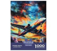 Passenger Aircraft 1000 Pieces Premium Jigsaw for Adults Gifts Quirky, Abstract Design, Fun Details, Educational, Challenging 70x50cm/1000pcs