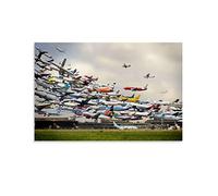 Passenger Airplane Poster Various Airplane Model Canvas Art Poster And Wall Art Picture Print Modern Family Bedroom Decor Posters 20x30inch(50x75cm)