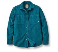 Passenger Men's Backcountry Cord Shirt (UK, Alpha, L, Regular, Regular, Tidal Blue)
