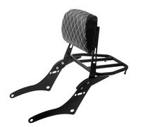 Passenger Backrest,Backrest Sissy Bar,Rear Passenger Backrest,for 2017-2024 H-onda Rebel ABS SE CMX300 CMX500 (Rhombic)