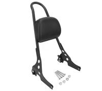 Passenger Backrest,Backrest Sissy Bar,Rear Passenger Backrest,for H-arley Sportster XL1200 XL883 SuperLow Iron 883 1200 X48 2004-2024 (Black)