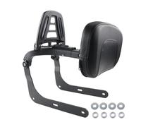 Passenger backrest Black Sliver Adjustable Driver Passenger Rest For Super For Chief For Dark For Horse For Bobber 2021-2024