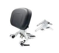 Passenger Backrest Support Fit For Harley Models Breakout Fit For Fat Boy Motorcycle Backrest Multi-Purpose Driver Passenger Backrest Motorcycle Sissy Bar(Chrome)
