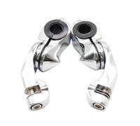 Passenger Backrest Support Fit For Harley Touring Dyna Softail Sportster 32mm 1-1/4" Motorcycle Engine Guard Footrest Short/Long Rear Backrest(Chrome Short Mount)