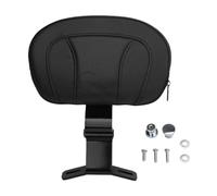 Passenger Backrest Support Fit For Touring Cvo Spare Parts Riders Backrest Driver Riders Backrest Mounting Rear Backrest(Black)
