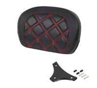 Passenger Backrest Support Luggage Rack Set Fit For Harley Touring Softail Slim FLSL 2018-2022 Rear Backrest Pad With Bracket(L1)