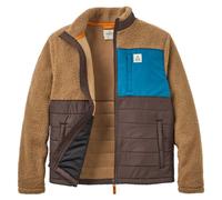 Passenger - Born Explorer Recycled Polar-Lined Sherpa Fleece - Fleece jacket size S, brown