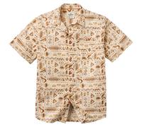 Passenger - Chill Textured S/S Shirt - Shirt size L, sand