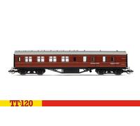 Hornby TT:120 Coach Car - TT4034A BR 57' Brake Third, M5629M - Era 5 Train Toy, TT Gauge Carriage for Train Set, Rolling Stock Models for Adults - 1:120 Scale Model Gift