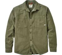 Passenger - Corduroy Shirt - Backcountry Cord Light Shirt Dusty Olive for Men - Size M - Khaki Khaki M