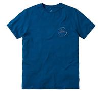 Passenger Men's Escapism Recycled Cotton T-Shirt (UK, Alpha, L, Regular, Regular, Dark Denim)