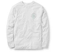 Passenger Men's Escapism Recycled Cotton Long Sleeve T-Shirt (UK, Alpha, L, Regular, Regular, White 2.0)