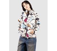 Passenger Fairbanks 2.0 Full Zip Recycled Sherpa Fleec abstract trails off white M