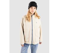 Passenger - Women's Fairbanks Full Zip Recycled Sherpa Fleece - Fleece jacket size M, grey