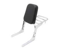 Passenger Fit For Honda Rebel 250 CA250 CMX250 Motorcycle Accessories Passenger Backrest Sissy Bar Luggage Rack Rear Backrest(Chrome)