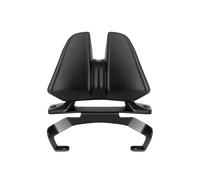 Passenger Fit For SYM ADXTG400 ADXTG 400 Motorcycle Passenger Seat Rear Backrest Cushion Back Rest Pad Foam Aluminum Rear Backrest(Black line)