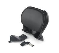 Passenger Fit For Voge SR250GT 250GT Motorcycle Black Rear Passenger Seat Tailstock Backrest Cushion Pad Motorcycle Passenger Sissy Bar(A - White line)