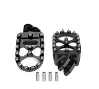 Passenger Foot Peg Extensions Extended Footpegs Motocross | For CRF450R CRF450RX CRF450X CRF450L CRF250RX CRF230F CRF250X CRF150F CRF150R Motorcycle Foot Rests(Black 1)