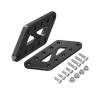 Passenger Foot Peg Relocation Brackets Compatible With DR650S DR650SE 1996-2024(black)