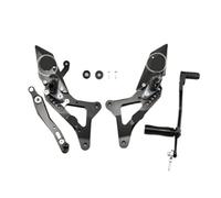 Passenger Footpegs For R1 2009-2014 Motorcycle Accessories Step Up Pedal Adjustable Rear Foot Gear Lever Brake Kit