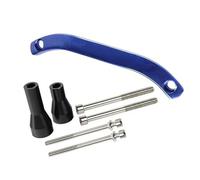 Passenger Grab Bar For GasGas 125EX 200EX 250EX 300EX 2021 2022 2023 Motorcycle Rear Armrest Support Rear Handrail Tail Frame CNC Aluminium Alloy Armrest Accessories(Blue)