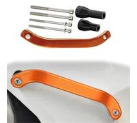 Passenger Grab Bar For GasGas 125MC 200MC 250MC 300MC 2021 2022 2023 Motorcycle Accessories Rear Passenger Grab Bar Pillion Seat CNC Aluminium Alloy Armrest(Orange)