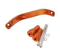 Passenger Grab Bar Motorcycle Accessories Rear CNC Aluminium Alloy Passenger Grab Bar Pillion Seat Hand Rail Armrest Handle For GasGas EX150 EC150 MC150 2021 2022 2023(Orange)
