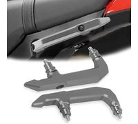 Passenger Grab Bar Motorcycle Armrest Rear Seat Grab Bar Handles Seat Hand Armrest Handle Tail Accessories For H-ONDA MSX 125 GROM 2021 2022 2022 2024(Grey)