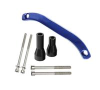Passenger Grab Bar Motorcycle Rear CNC Aluminium Alloy Armrest Passenger Hand Grab Bar Rear Seat Armrest Accessories For GasGas EX F250 EX F300 EX F350 EX F450 2021-2023(Blue)