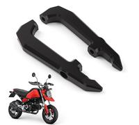 Passenger Grab Bars Pair Motorcycle Rear Passenger Seat Handle Bar Aluminium Alloy for Black Color Compatible with Popular Models